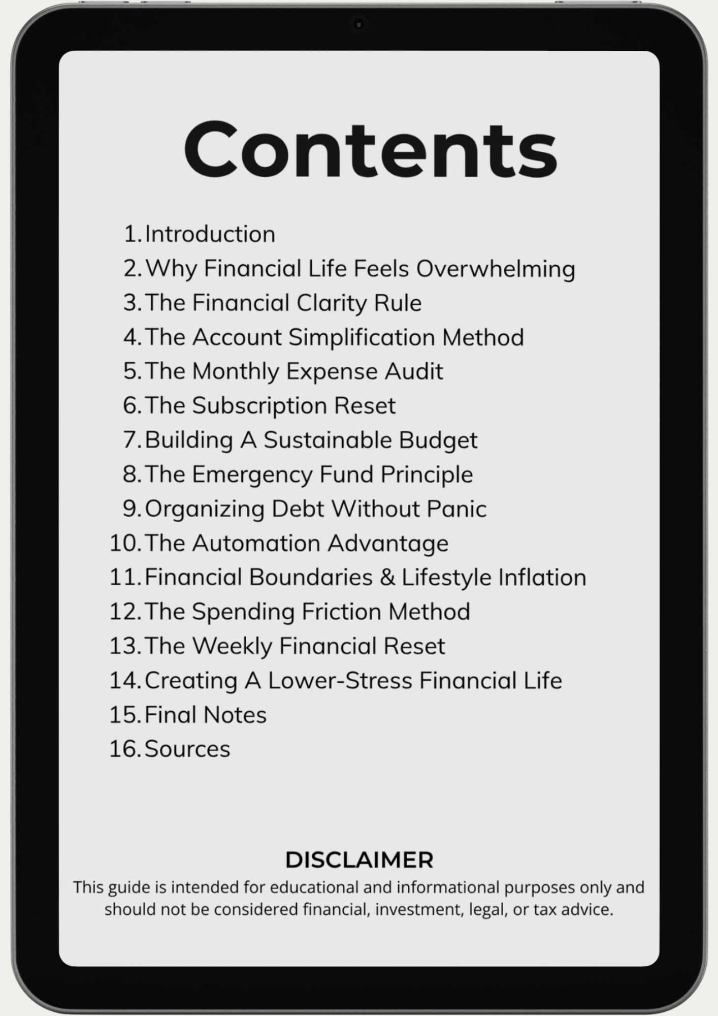 The Financial Reset