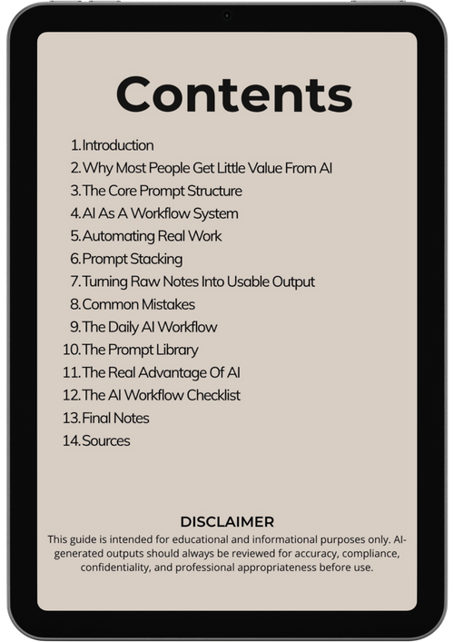 AI Prompts for Real Work