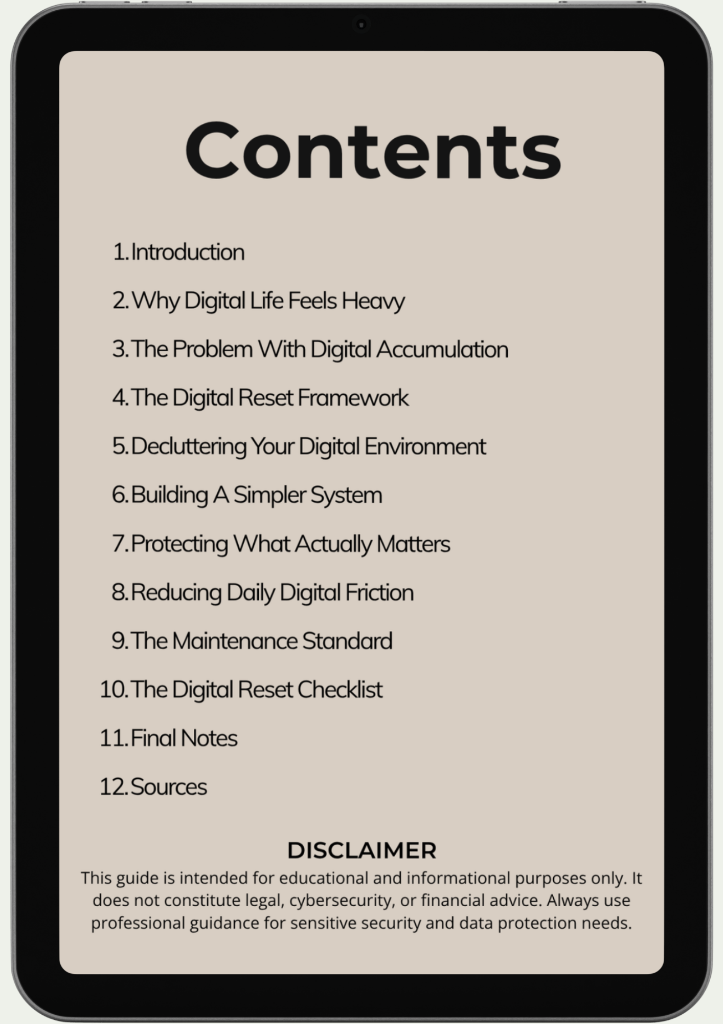 The Digital Reset Guide